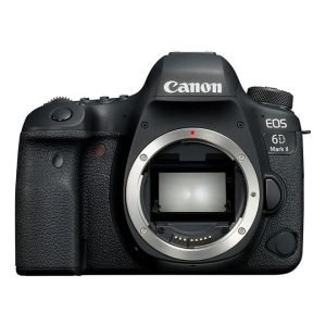 EOS 6D Mark II DSLR Body 26.2MP With LCD Touchscreen, Built-In Wi-Fi, NFC, Bluetooth And GPS Geotagging Technology Black