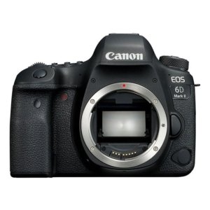 EOS 6D Mark II DSLR Body 26.2MP With LCD Touchscreen, Built-In Wi-Fi, NFC, Bluetooth And GPS Geotagging Technology Black