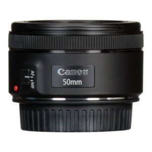 EF 50mm F/1.8 STM Lens For Canon DSLR Cameras 50mm Black