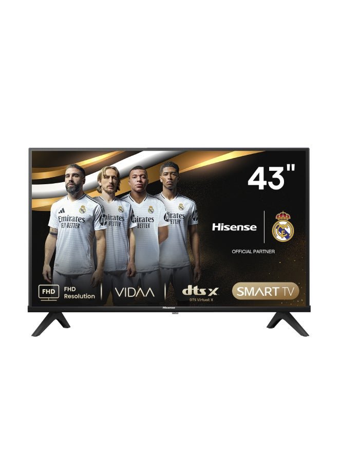 43 Inch Class A4 Series FHD 1080p Google Smart TV | DTS Virtual: X, Game | Sports Modes | 60HZ | Chromecast Built-in | 43A4K Black