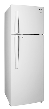 LG 372 Liter Top Mount Refrigerator, Double Door, Inverter Compressor, Color White Model – GLG372RQBB – International Version.