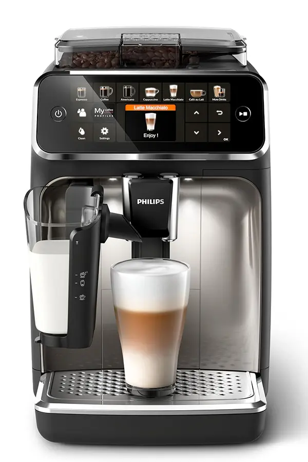 Philips 5400 Series 1500W Fully Automatic 12 Cup Espresso Maker 1.8 L 1500 W EP5447/90 ‎Black