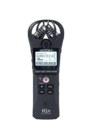 H1N Portable Digital Audio Recorder H-1n/220GE Black/Grey