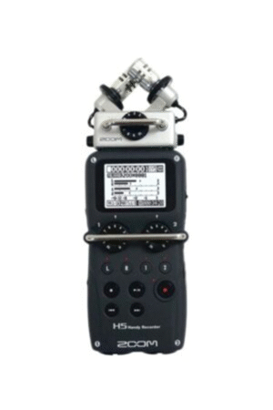 H5 Handy Digital Recorder With Interchangeable Microphone System Black