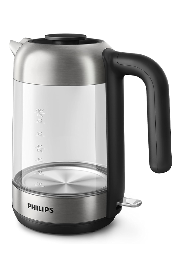 Electric Kettle 1.7 L 2200 W HD9339/81 Clear/Silver/Black