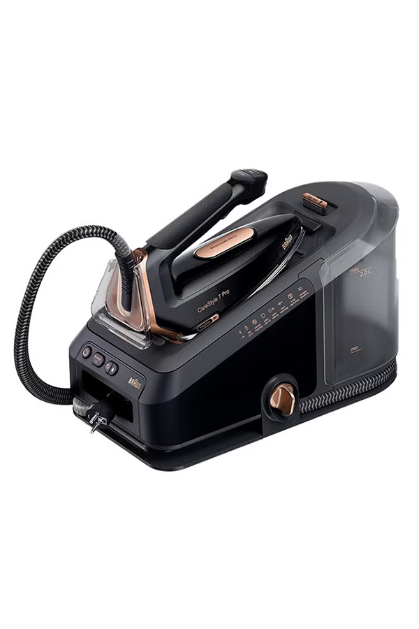 CareStyle 7 Pro Steam Generator Iron with FreeGlide 3D Technology, Smart iCareMode, Ironing, Anti Drip, Detachable 2L Water Tank, Auto-Off 2 L 2700 W IS7286 Black