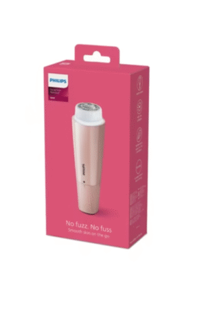 PHILIPS 5000 Series Facial Hair Remover Smooth Skin on the Go for Upper Lip, Chin, Cheeks, Lychee Pink, BRR454/00 Lychee Pink