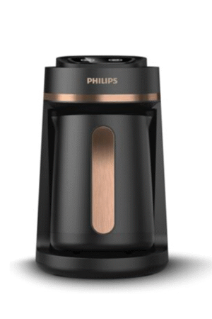 PHILIPS Series 5000 Turkish Coffee Maker 0.28 L 735 W HDA150/62 Black/Brushed Copper