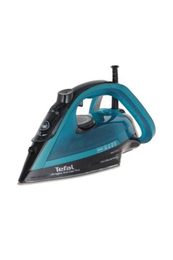Steam Iron | Ultraglish Iron Steamer | Durilium Airglide Soleplate | Anti-calc | Anti Drip | FV6832E0 Blue / Black