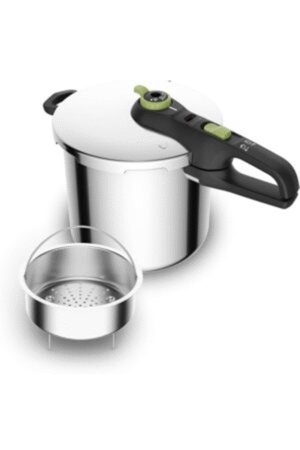 TEFAL Pressure Cooker | Secure 5 Neo 8 L Pressure Cooker | 5-security systems | 2 cooking levels | Stainless Steel | P2584402
