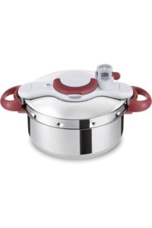 Tefal Clipso Minut Perfect P4620733 Pressure Cooker, Stainless Steel, 6 Litre