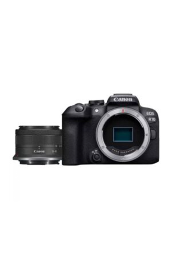EOS R10 Mirrorless Camera + RF-S 18-45mm F4.5-6.3 IS STM Lens