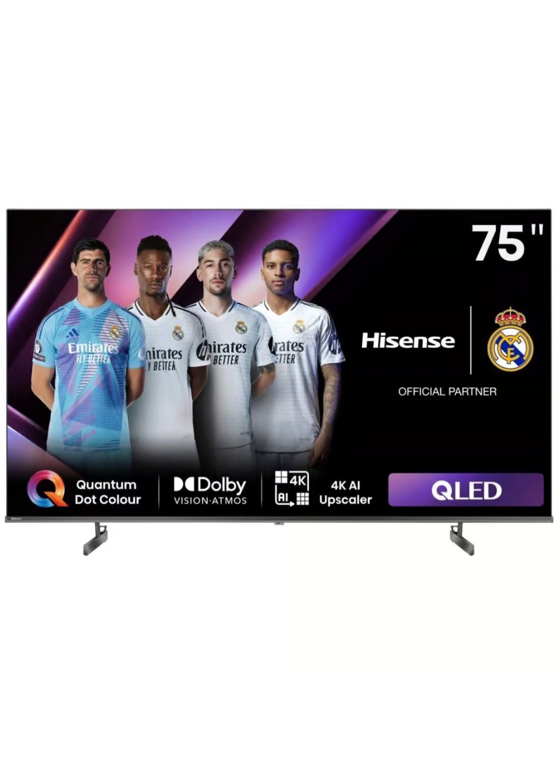 75 inch 4K Smart QLED TV 60 Hz HDMI 3 USB2 75Q6N Black