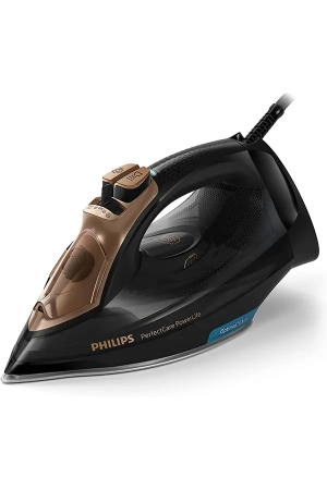 Philips PerfectCare Steam Iron 2600W with OptimalTEMP Technology, 45g/min Continuous Steam, 200g Steam Boost, SteamGlide Plus Soleplate & 300ml Water Tank – GC3929/60