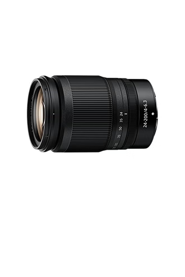 24-200mm -6.3 Compact Telephoto Zoom Lens For Z Mirrorless Cameras Black