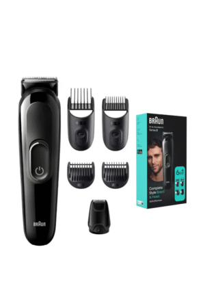 Braun All-In-One Style Kit Series MGK3410 , 6-in-1 Kit for Beard, Hair & More