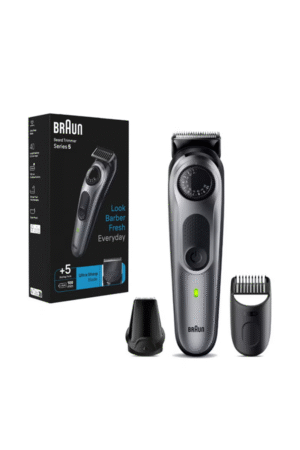 Braun Beard Trimmer Series 5 5440, Trimmer For Men with Styling Tools and 100-min Runtime