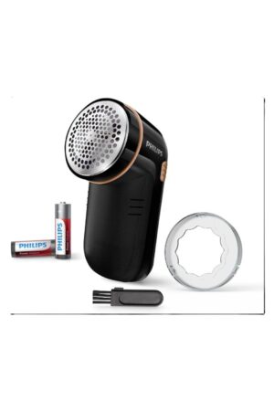 PHILIPS.GC026 / 80 Bollards, Lint Remover, Black and Gold