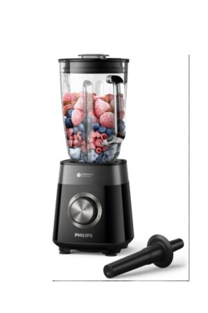 Philips 5000 Series Blender - 1200W Motor. ProBlend Plus Technology. Dishwasher-Safe Parts. 2L Capacity. Black (HR3030/00)