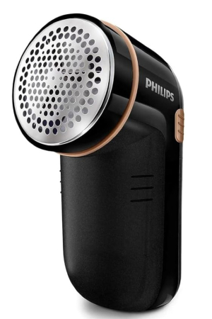PHILIPS.GC026 / 80 Bollards, Lint Remover, Black and Gold