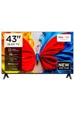 TCL Television 43 Inch Smart TV QLED HDR 10 Google TV, Dolby Audio, Game Mode, Multiple Eye Care with Slim Design-43S5K