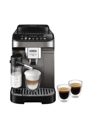 De Longhi Coffee Machine MAGNIFICA EVO Fully Automatic Bean to Cup Coffee Machine, 12+ Functions, Ideal for Espresso, Americano, Cappuccino, Latte, Macchiato & More Coffee Recipes 1.8 L 1450 W ECAM290.81.TB Black