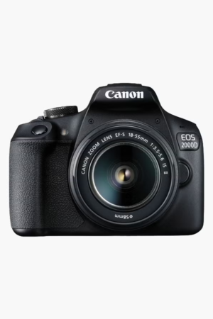 CANON EOS 2000D DSLR Camera With 18-55 DC Lens 24.1 MP APS-C Sensor Optical Viewfinder