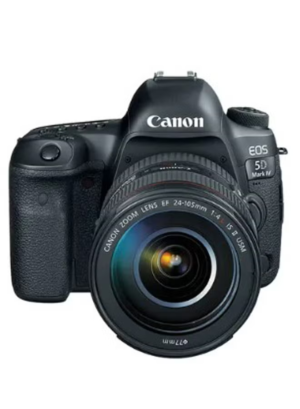 CANON EOS 5D Mark IV DSLR Camera With EF 24-105mm IS USM Lens Fast Versatile Full Frame Camera 30.4 MP 4K Wi-Fi GPS