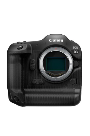 CANON EOS R3 Mirrorless Camera (Body Only), Full-Frame Camera, 6K 60p RAW, 4K 120p Video, 24.1 Megapixel CMOS Sensor, DIGIC X Image Processor, for Sports, Action, Black