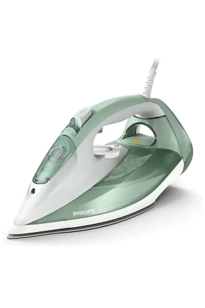 Philips 7000 Series HV Steam Iron - 2600W, SteamGlide Plus Soleplate, 220 g Steam Boost, 45 g Continuous Steam, Desert Green/Grey - DST7012/76 300 ml 2600 W DST7012/76 Desert Green/Grey