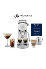 Dedica Duo EC890.WI, Barista Coffee Machine with Pump, Espresso and Cold Brew