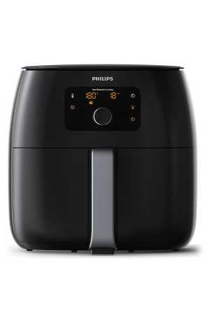 Philips Airfryer XXL - 2200W, 50Hz, 7.3L, 1.4KGs, Fat Removal Technology, Rapid Air Technology, Connected with HomeID APP, Black - HD9650/90 7.3 L 2225 W HD9650/90 BLACK