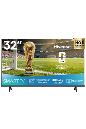 32-inch Smart TV FHD E4Q-Natural Colour Enhancer,High Contrast,Share to TV,Dual Band Wi-Fi, Game Mode, Eye Care Mode,Youtube, Netflix, Shahid 32E4Q (2025 UAE Version) 32E4Q Black