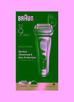 Braun 9617PS Series 9 Pro+ Electric Shaver for Men