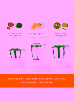 Mixer Grinder With 3 Jars