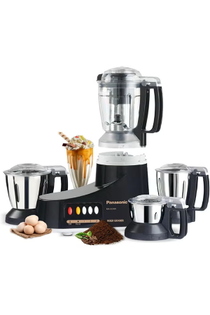 4-Jar Mixer And Grinder 1000 W MX-AC400 Black