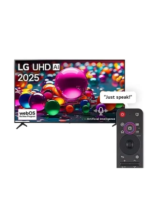LG 43 Inch UHD 4K Smart TV 43UA85006LA | α7 AI Processor Gen8 | HDR10 Pro | webOS 25 | AI Magic Remote | 4K Super Upscaling | Black