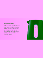 Cordless Electric Kettle With Auto Shut-Off & Removable Mesh Filter