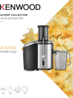 Kenwood JEM02.A0BK 800W Stainless Steel Juice Extractor