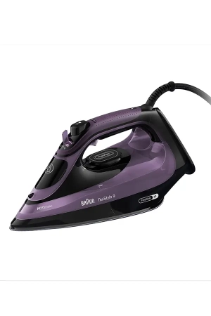 Braun TexStyle 9 Steam Iron, 3100W, SI 9661 Violet 330 ml 3100 W SI 9661 VI Violet