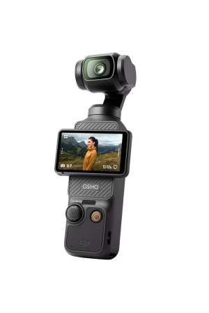 DJI Osmo Pocket 3 Standard 4K Gimbal Camera with 1-Inch CMOS Sensor & 3-Axis Stabilization – Black