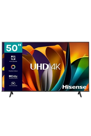 Hisense 50A62NS 50-Inch 4K UHD Smart TV | VIDAA Smart OS | HDR | 2024 Model | Black