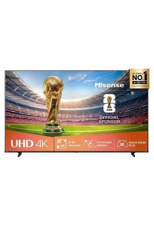 Hisense 85 Inch 4K UHD Smart TV 85A62QS | VIDAA Smart OS | Dolby Vision | Dolby Audio | Precision Colour | Game Mode PLUS | Black