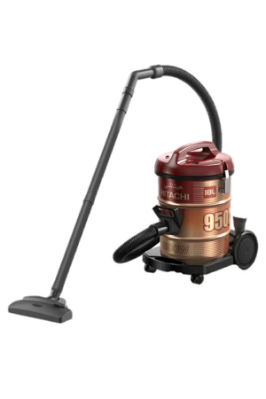 Hitachi CV-950F Low Noise Drum Vacuum Cleaner, 18L, 2100W, Blower Function, Multicolour