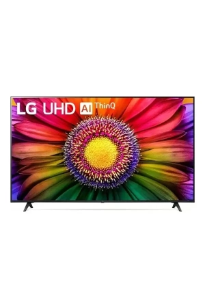LG 55 Inch UR80 4K UHD Smart LED TV 55UR80006LJ | Magic Remote | HDR10 Pro | α5 AI Processor 4K Gen6 | webOS 23 | ThinQ AI | Black