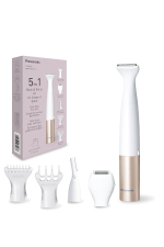 Panasonic ES-WM31 5-in-1 Women's Body & Bikini Trimmer, Waterproof, Wet & Dry