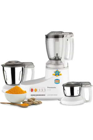 Mixer Grinder With 3 Jars 1 L 1000 W MXAC300 White
