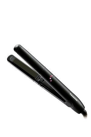 Panasonic EH-HV11 Compact Hair Straightener, Fast 40-Second Heat Up, Universal Voltage