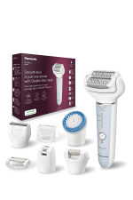 Panasonic ES-EY90-A511 Wet & Dry Epilator with Double Disc, LED Light & 3 Speed Settings