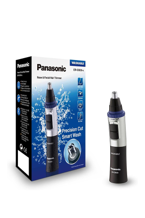 Panasonic Er-Gn30 Wet And Dry Electric Nose, Ear And Facial Hair Trimmer For Men